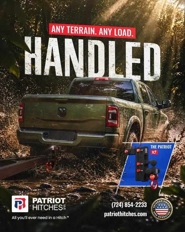Social post: Any terrain, any load, handled